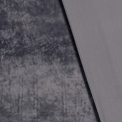 Tela de Tereciopelo Malla Jersey Azul Gris | Telas Lobo