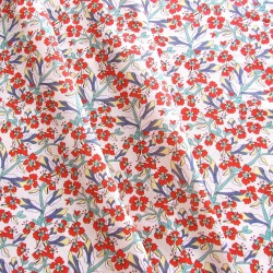Tela de algodón Liberty Flores de Campo Bohemio | Telas Lobo