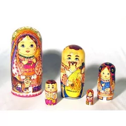 Muñeca Familia Rusa...