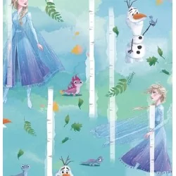 Tela Disney Frozen Elsa y Olaf | Telas Lobo
