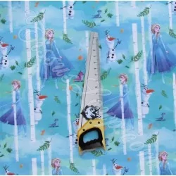 Tela Disney Frozen Elsa y Olaf | Telas Lobo