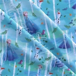Tela Disney Frozen Elsa y Olaf | Telas Lobo