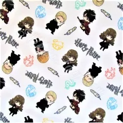 Tela Harry Potter fondo blanco