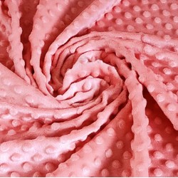 Tejido Mink Rosa Salmón | Telas Lobo