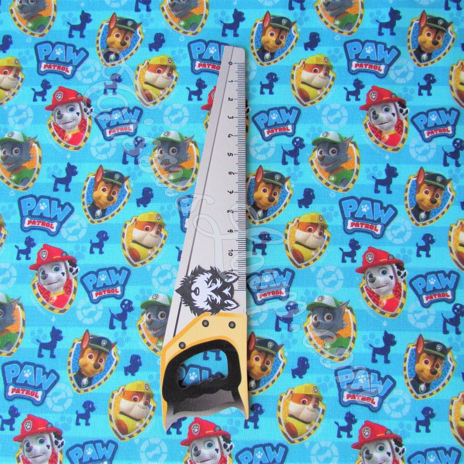 Tela Paw Patrol Fondo Azul — 2