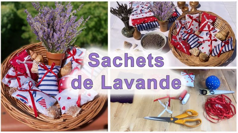 Tutorial de costura Bolsitas de Lavanda