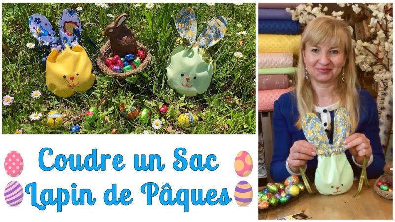 Tutorial de costura de Bolsa de Conejo de Pascua