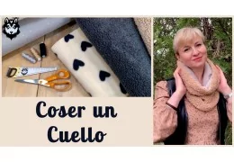 Coser un snood reversible